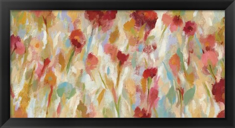 Framed Breezy Floral I Print