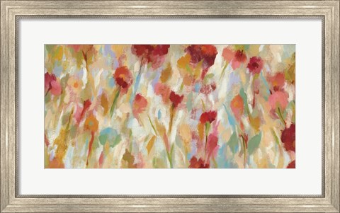 Framed Breezy Floral I Print