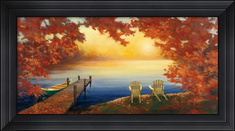 Framed Autumn Glow Print