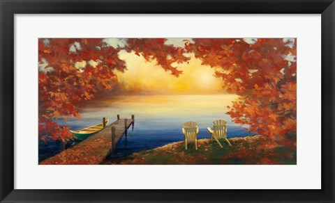 Framed Autumn Glow Print