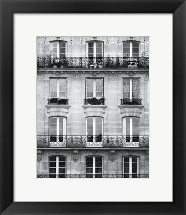 Framed Across the Street II Print