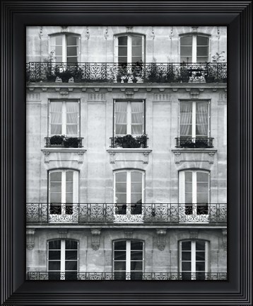 Framed Across the Street II Print