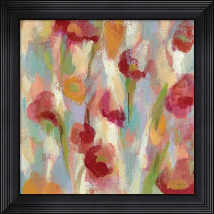 Framed Breezy Floral II Print
