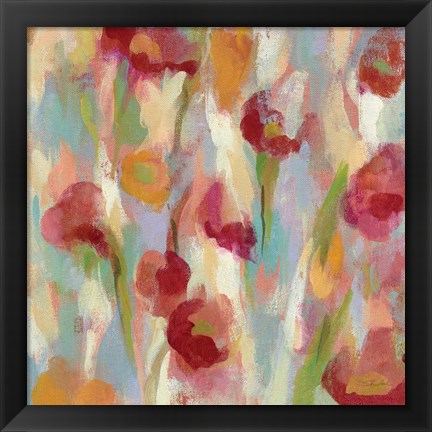 Framed Breezy Floral II Print