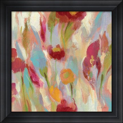 Framed Breezy Floral III Print