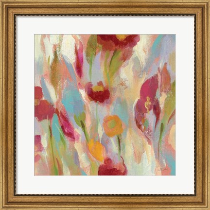 Framed Breezy Floral III Print