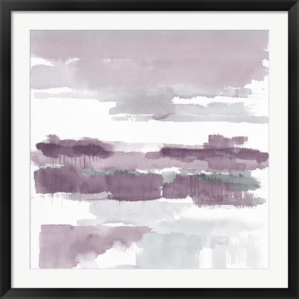 Framed Amethyst Wetlands Print