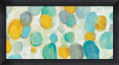 Framed Painted Pebbles Print