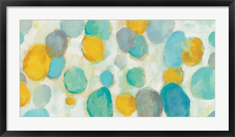 Framed Painted Pebbles Print