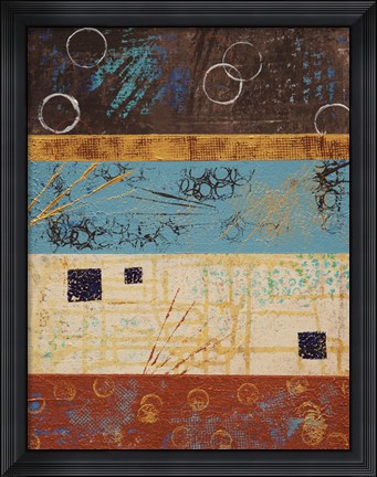 Framed Elements IX Print