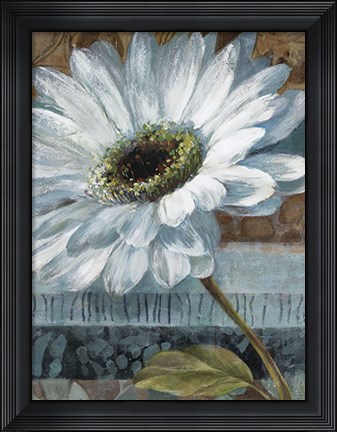 Framed Tribal Bloom II Print