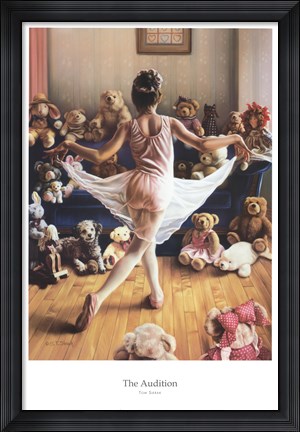 Framed Audition Print