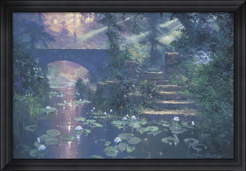 Framed Peaceful Pause Print