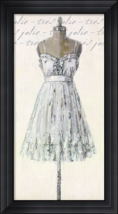 Framed Tres Jolie Print