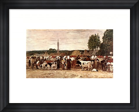 Framed Fair In Brittany Print