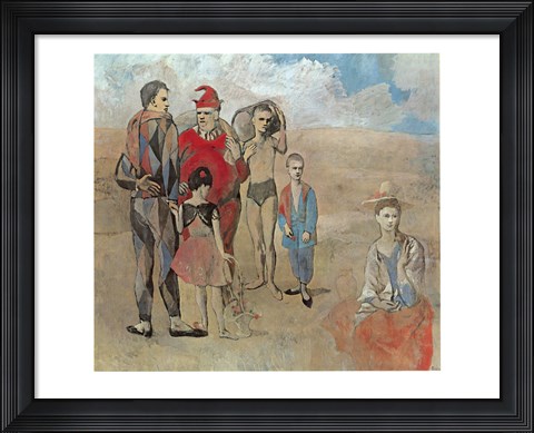 Framed Saltimbanques Print