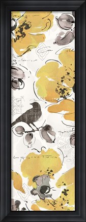 Framed Watercolorful V Print