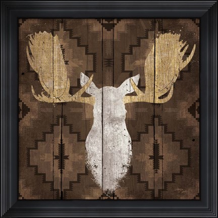 Framed Precious Antlers III Print