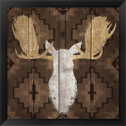 Framed Precious Antlers III Print