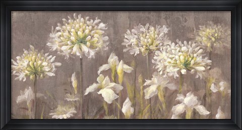 Framed Spring Blossoms Neutral II Print