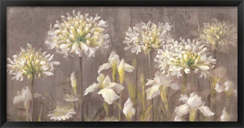 Framed Spring Blossoms Neutral II Print
