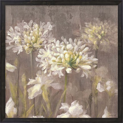 Framed Spring Blossoms Neutral IV Print