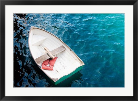 Framed Rowboat I Print