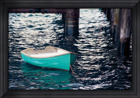 Framed Rowboat II Print