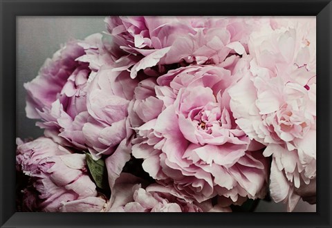 Framed Peonies Galore II Print