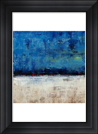 Framed Touch of Red II Print