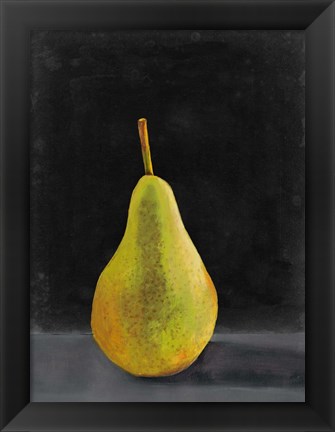 Framed Fruit on Shelf IV Print