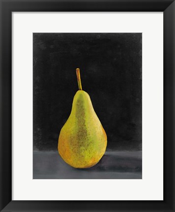 Framed Fruit on Shelf IV Print