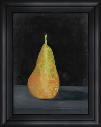 Framed Fruit on Shelf IX Print