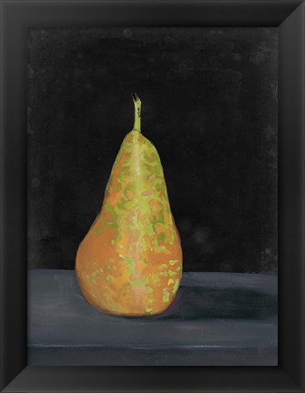 Framed Fruit on Shelf IX Print