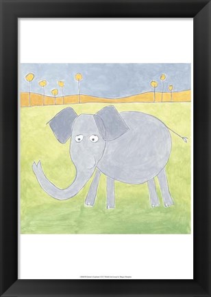 Framed Quinn&#39;s Elephant Print