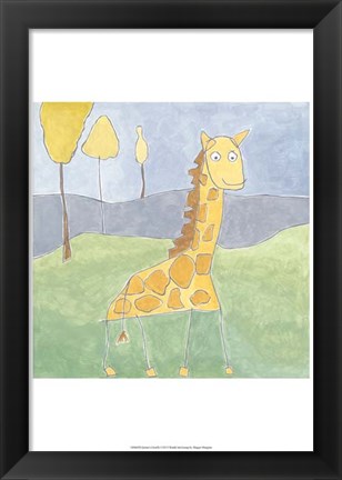 Framed Quinn&#39;s Giraffe Print