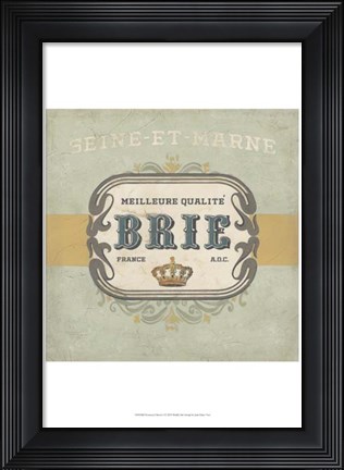 Framed Nouveau Chevre I Print