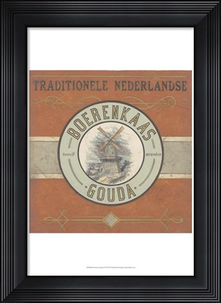 Framed Nouveau Chevre II Print