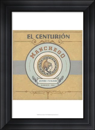 Framed Nouveau Chevre IV Print