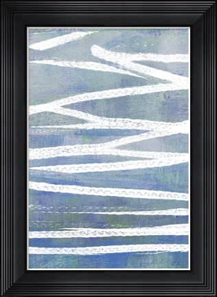 Framed Pastel Gradient I Print