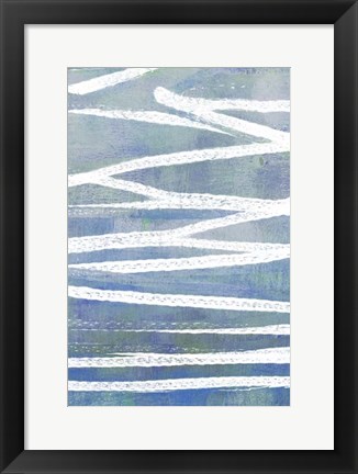 Framed Pastel Gradient I Print