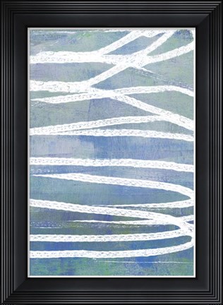 Framed Pastel Gradient II Print