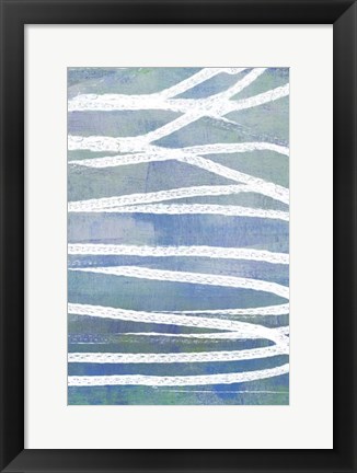 Framed Pastel Gradient II Print