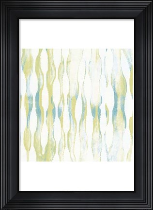 Framed Pattern Waves IV Print