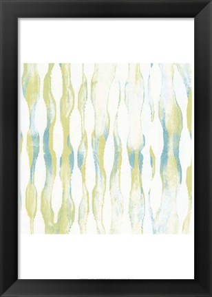 Framed Pattern Waves IV Print