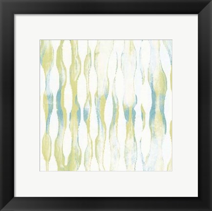 Framed Pattern Waves IV Print