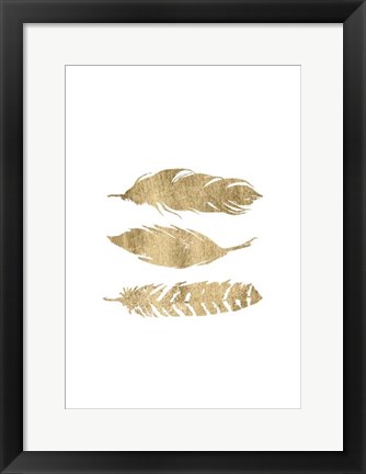 Framed Golden Quote IV Print