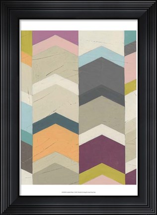 Framed Confetti Prism I Print