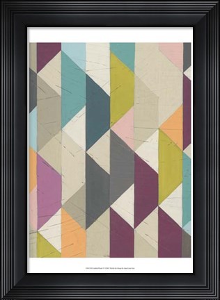 Framed Confetti Prism VI Print