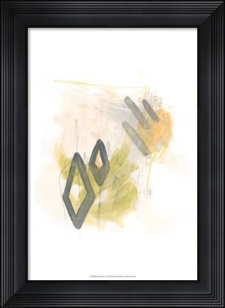 Framed Side Swipe I Print